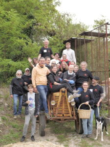 Les bénévoles organisateurs de la randonnée